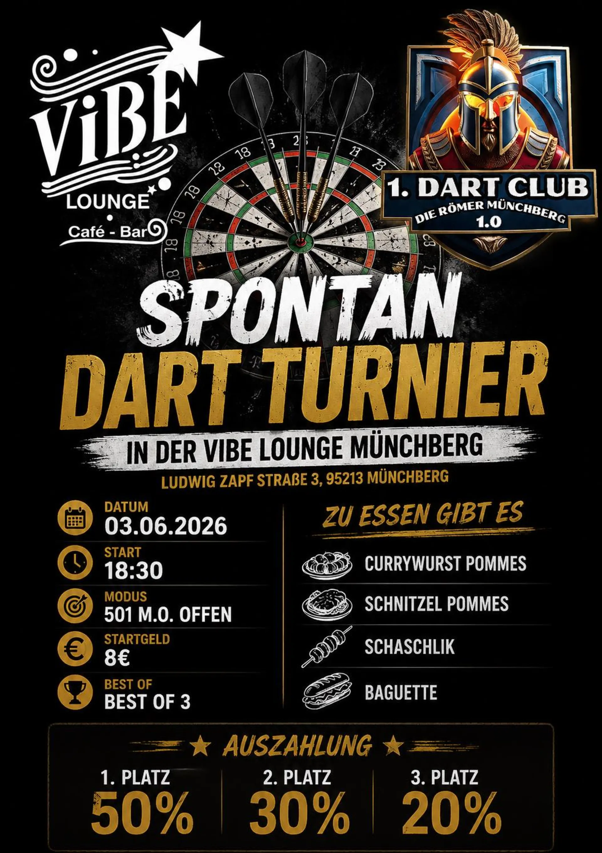 Spontan Dart Turnier