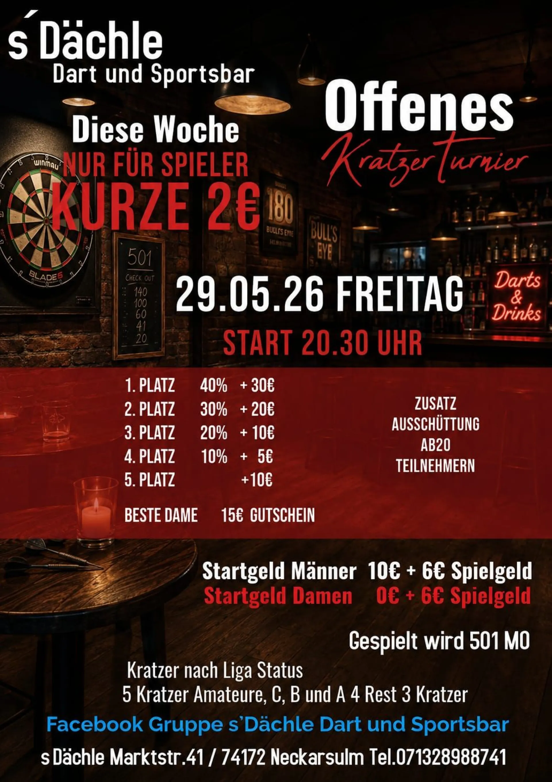 Offenes Kratzerturnier