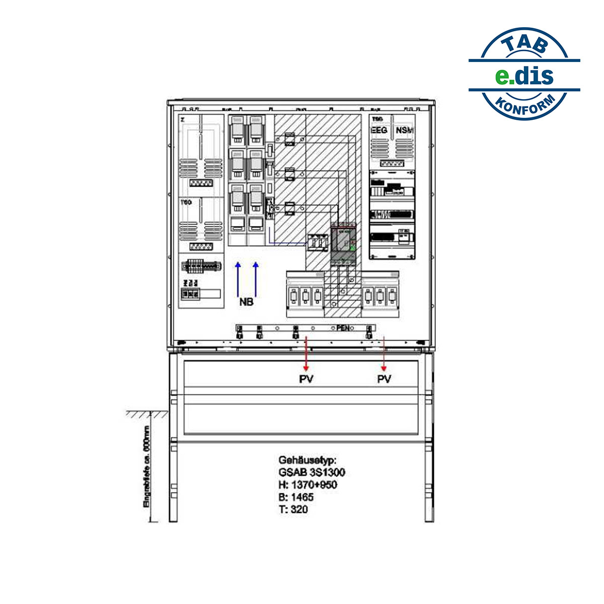 GSAB ZAS Erzeugungsanlagen bis 300kVA (Volleinspeisung)