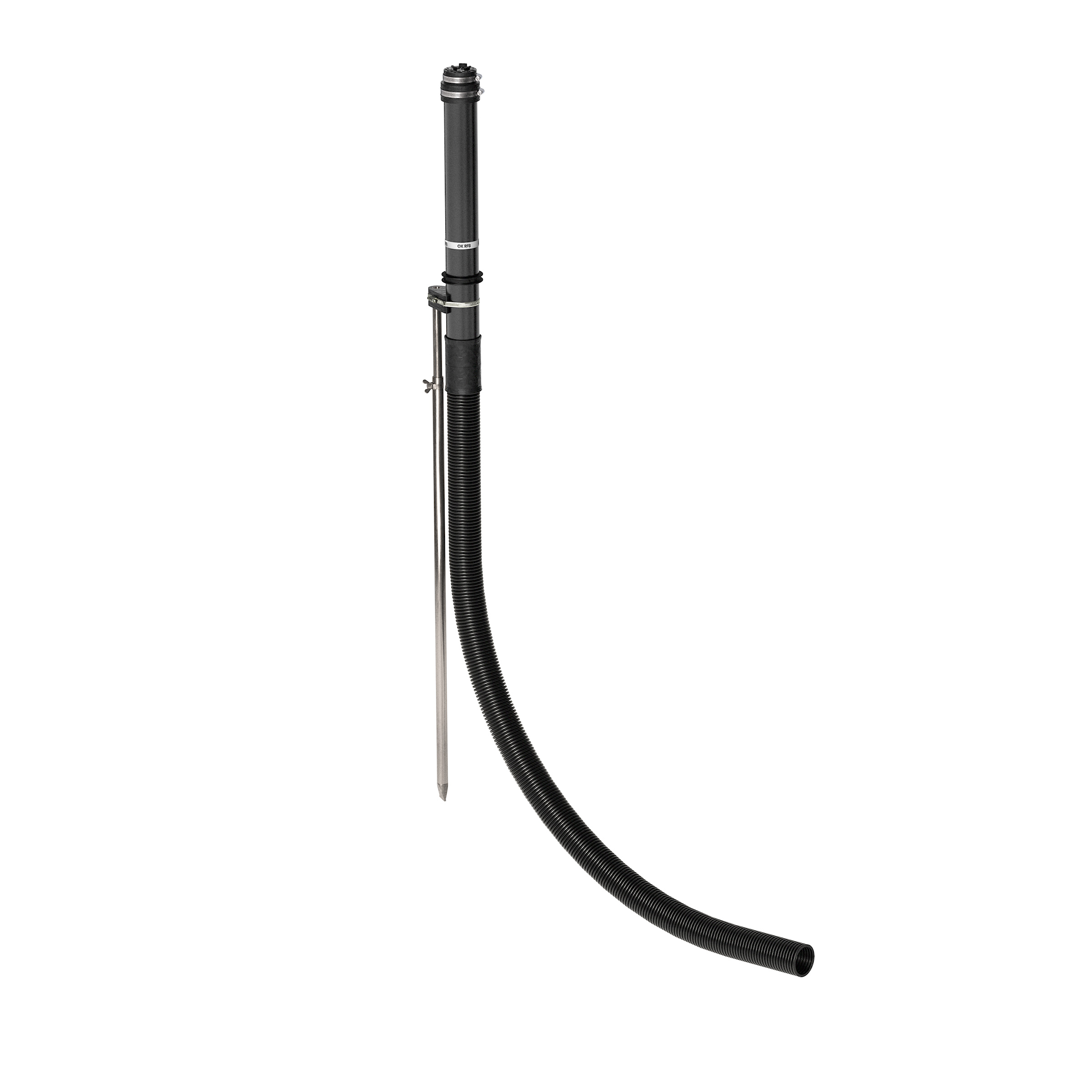 DOYMA Quadro-Secura O.Con 1 Set mit Einführungskörper, flexiblem Mantelrohr DN75 und Erdspieß zur Leitungsführung in Außenbereiche