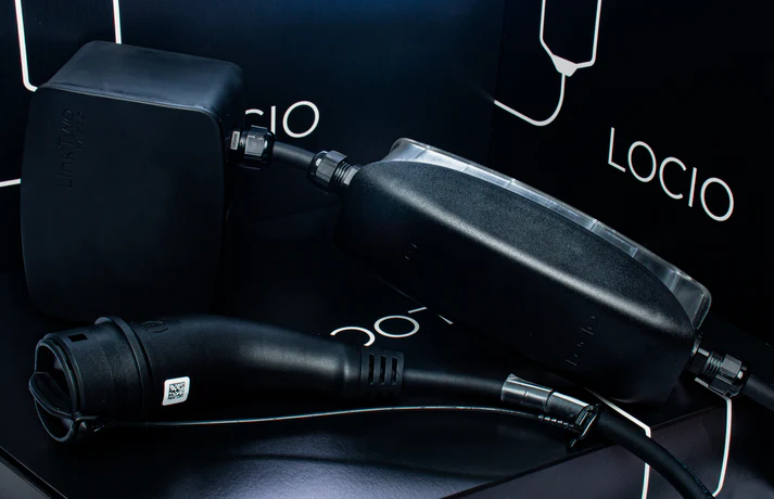 Locio LinkTwo smartes Ladekabel (bis 11 kW) - mit Socket und Abrechnungsoption