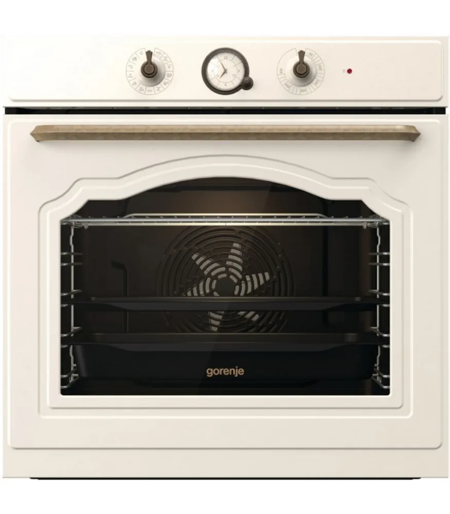 Gorenje BOS67371CLI ugradbena pećnica Classico Collection, 77 L, bež