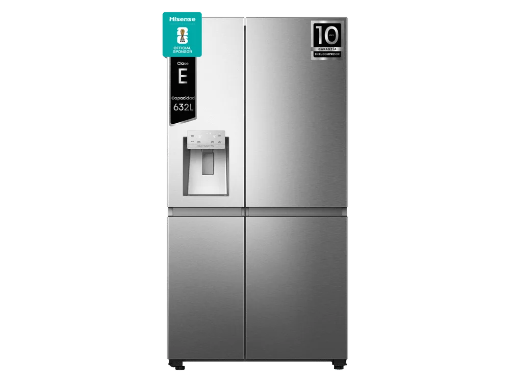 Hisense RS818N4TIE1 Side-by-Side hladnjak, inox