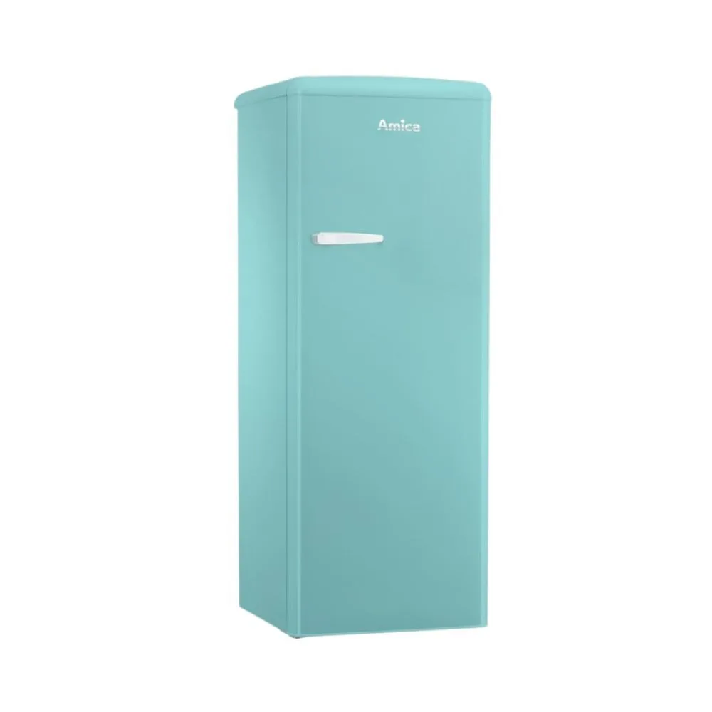 Amica KSR 364 150 T retro hladnjak 218 L – tirkizno plavi, 144 cm