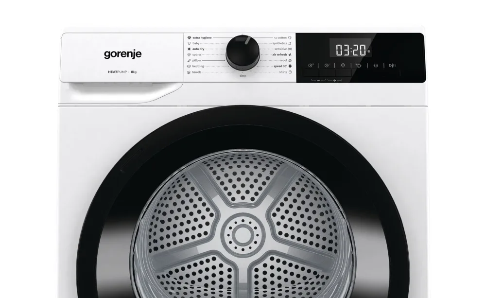 Gorenje DHNE82 kondenzacijska sušilica rublja s toplinskom pumpom 8 kg