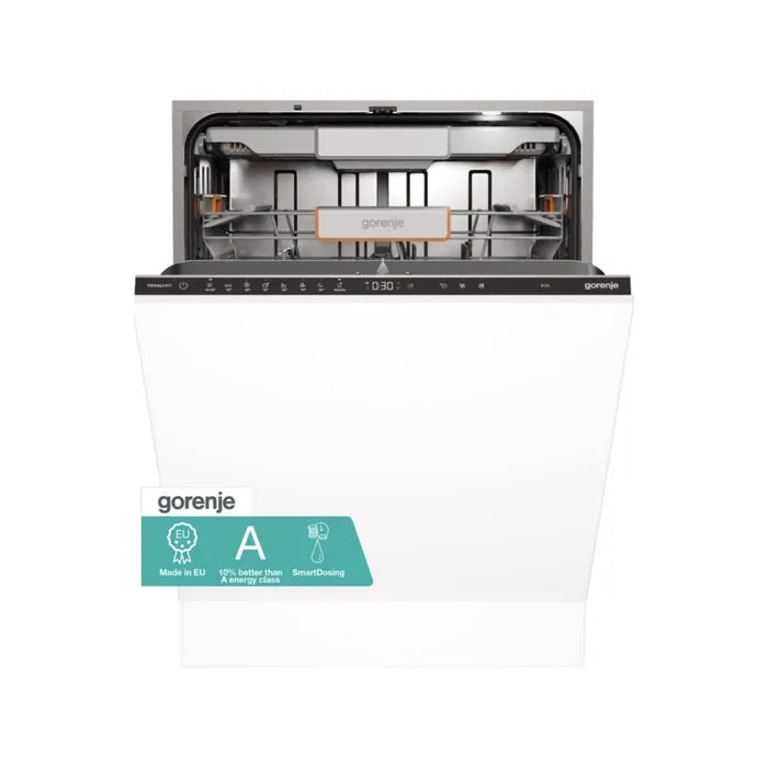 Gorenje GV693A65AD ugradbena (potpuno integrirana) perilica posuđa 60 cm, 16 kompleta, 8 programa, energetski razred A, SuperSilent 38 dB, TotalDry, WiFi (Conne
