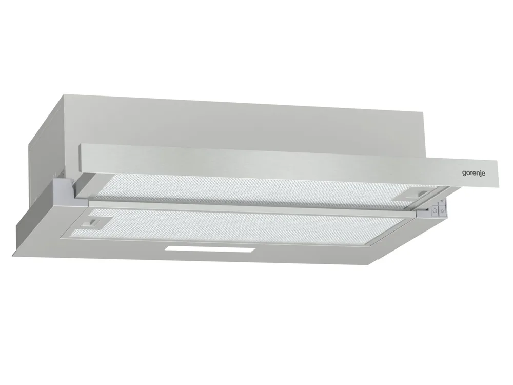 Gorenje TH62E3X teleskopska ugradbena napa 60 cm 350 m³/h — inox