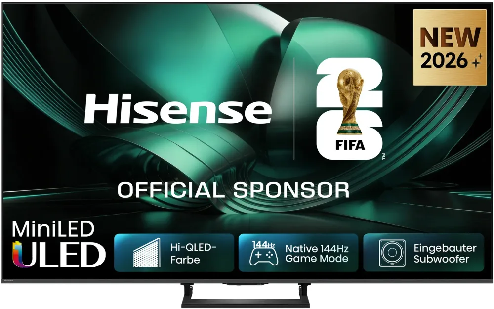Hisense 55U7DSE ULED Mini LED televizor 139 cm 4K UHD 144Hz VIDAA Smart TV