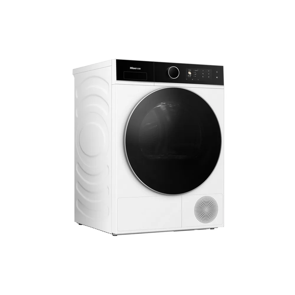 Hisense DH5I104BWCB sušilica rublja s toplinskom pumpom 10 kg – razred C, 63 dB, para, WiFi ConnectLife, inox bubanj