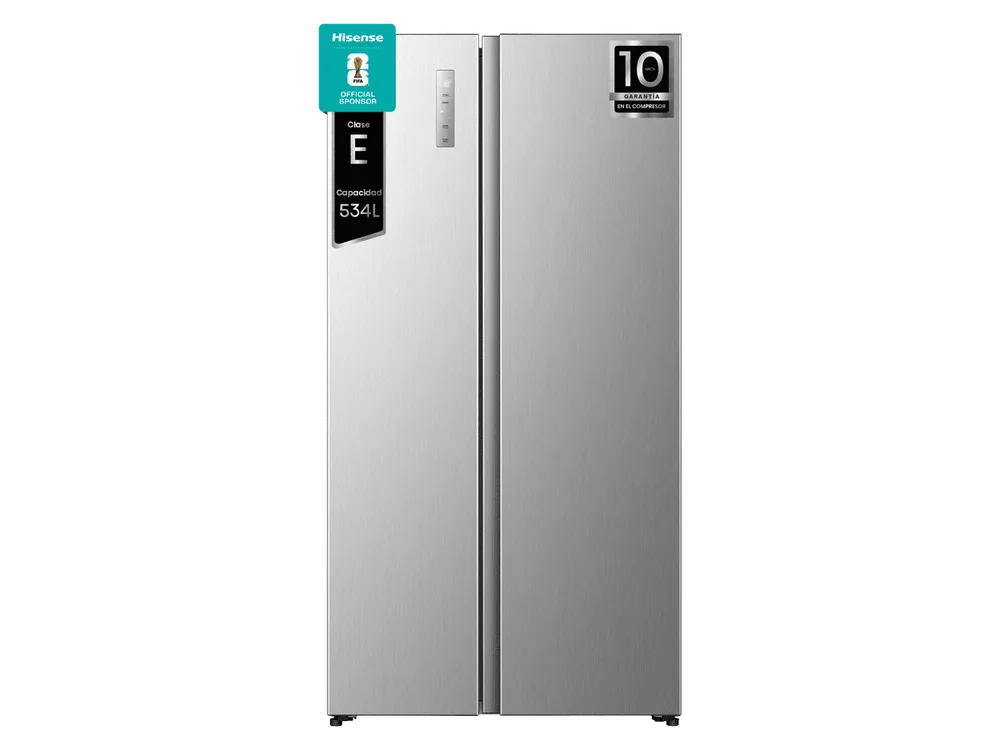 Hisense RS3P538NAIE Side-by-Side hladnjak, 534 L, No Frost, energetski razred E, inox
