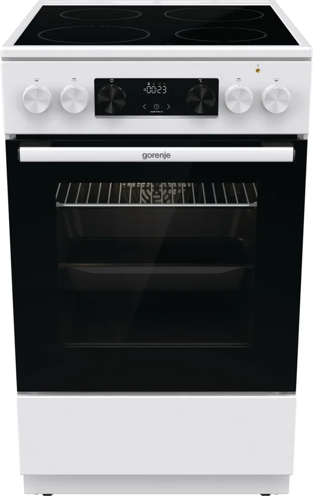 Gorenje GEC5C41WG samostojeći štednjak staklokeramika 70 L bijeli