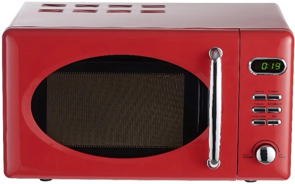 Wolkenstein WMW720 FR retro mikrovalna pećnica 20 l, 700 W, crvena