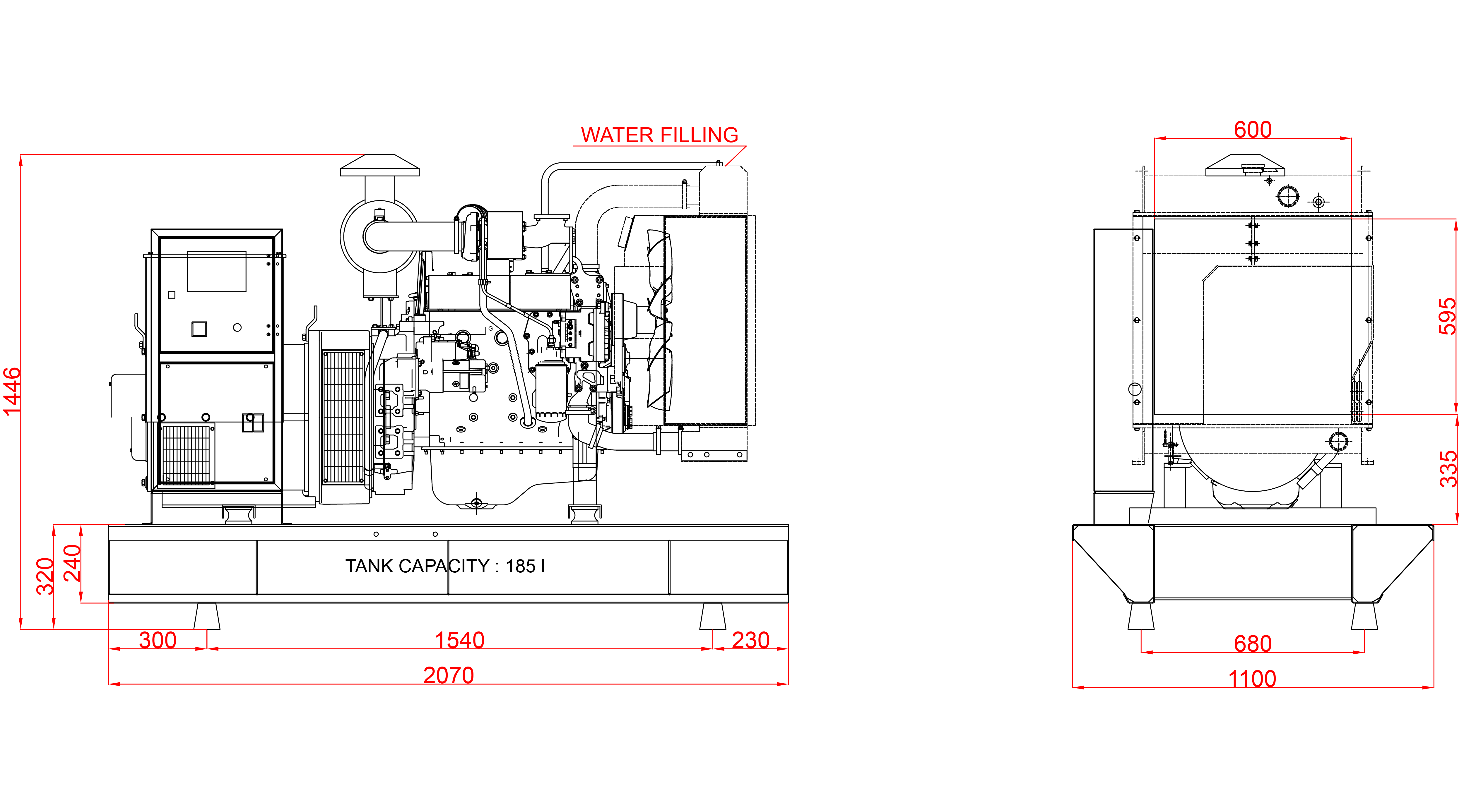 Дизелов генератор 100kVA, KJ POWER модел KJS-100 4