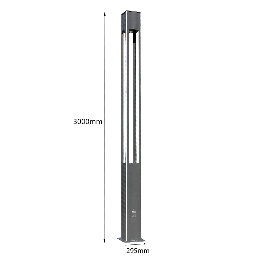 LED ПАРКОВ СТЪЛБ ALLURE 2