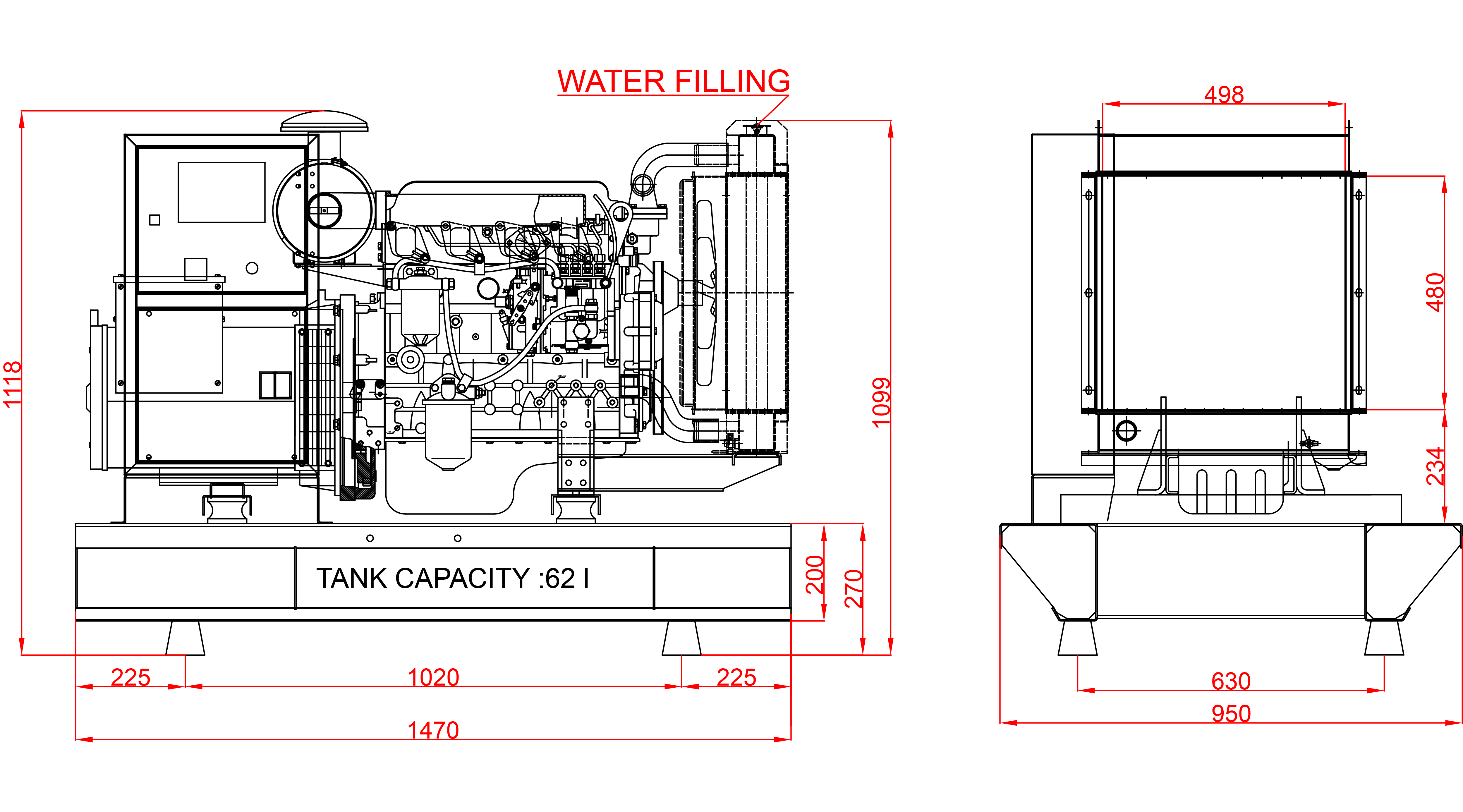 Дизелов Генератор 25kVA, KJ POWER модел KJT-25 4