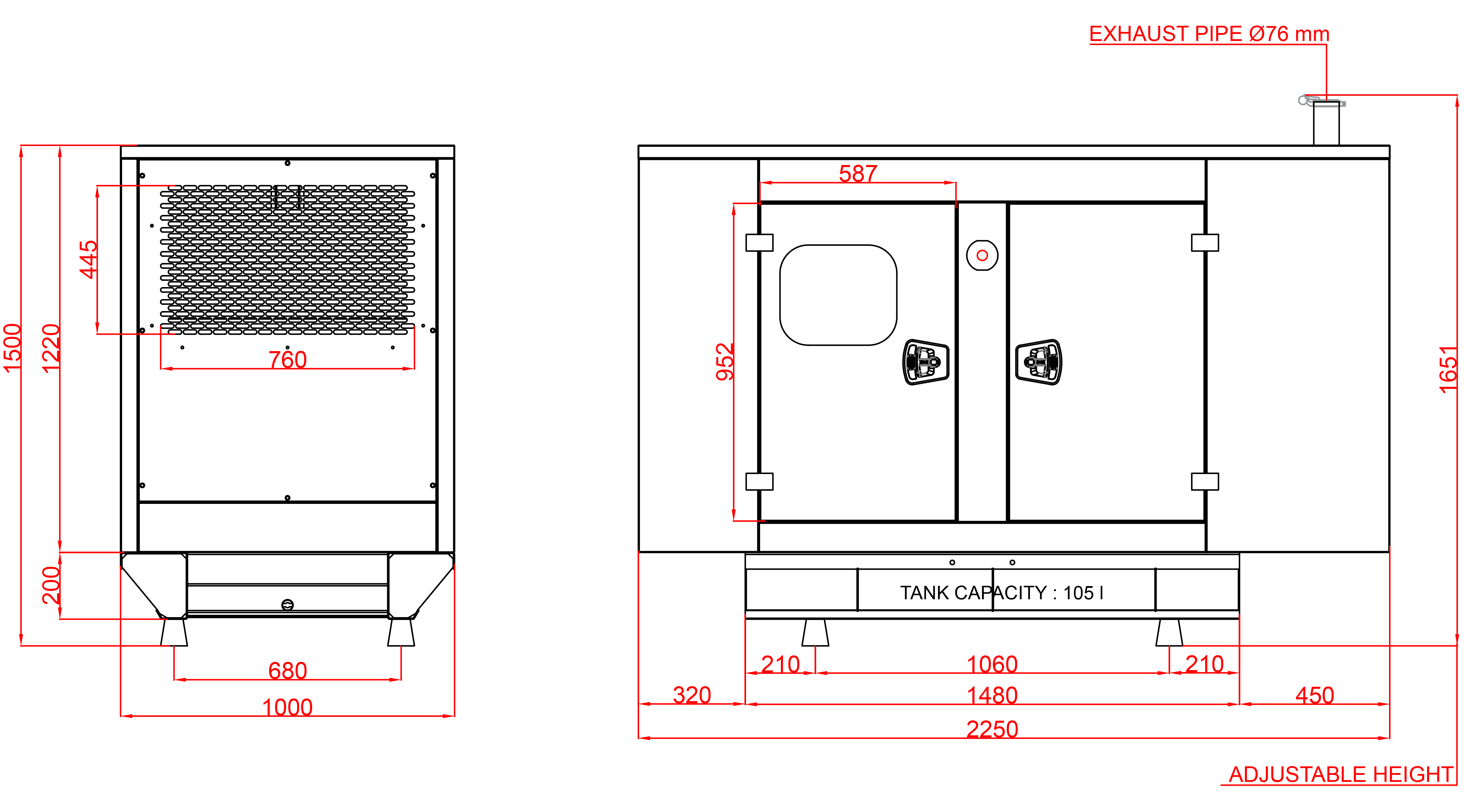 Дизелов Генератор 45kVA, KJ POWER модел KJT-45 3