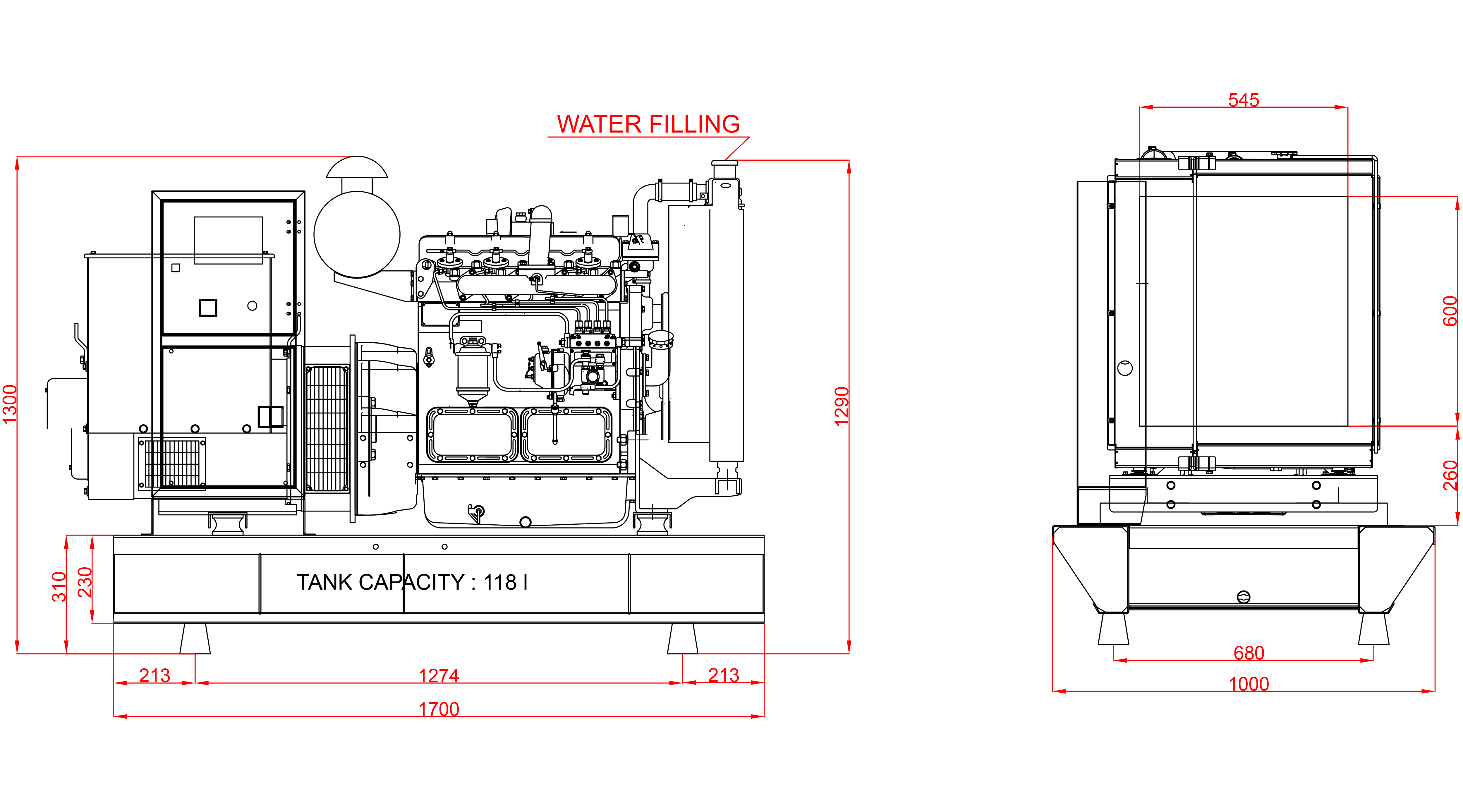 Дизелов Генератор 74kVA, KJ POWER модел KJA-74 4