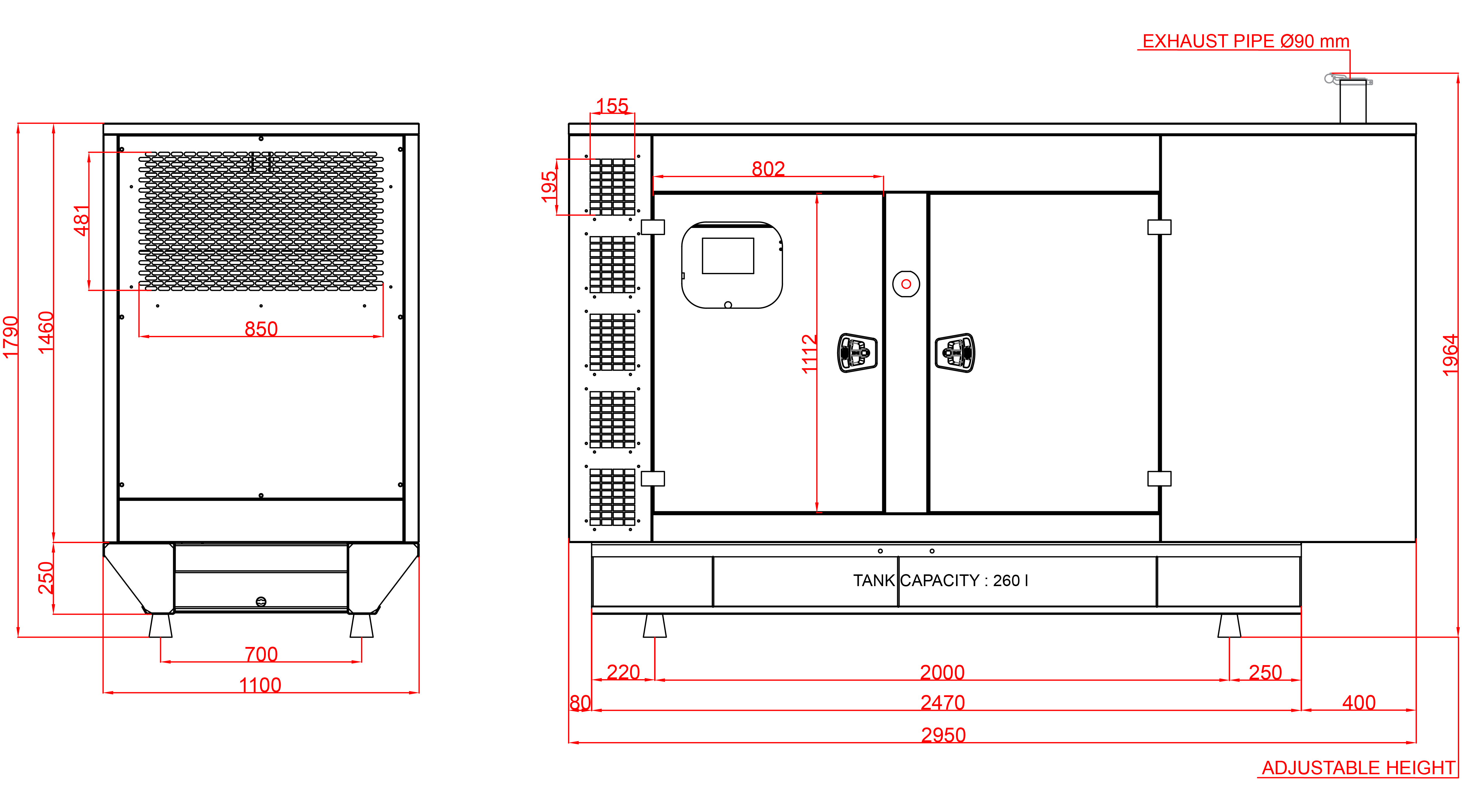 Дизелов генератор 150kVA, KJ POWER модел KJS-150 3