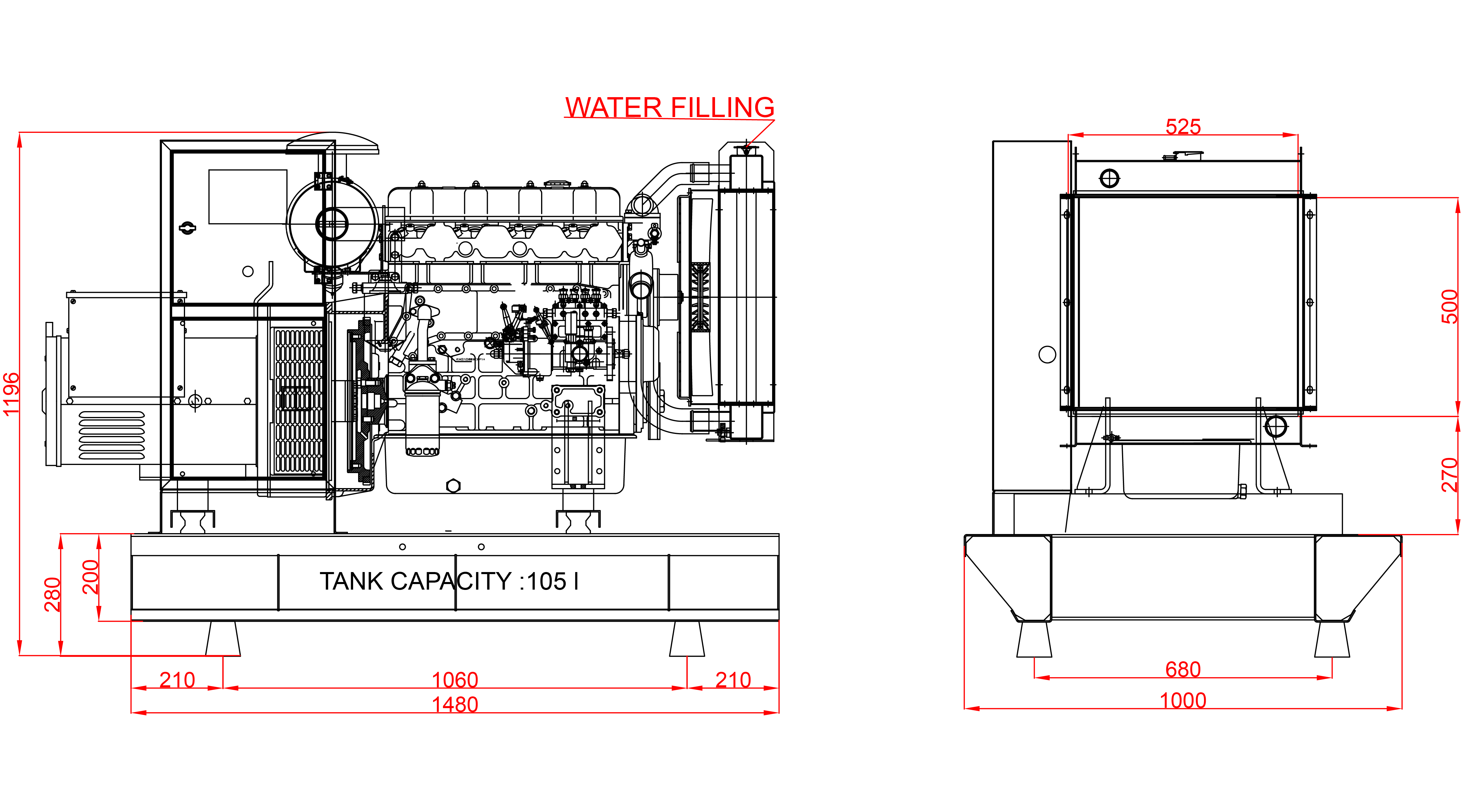 Дизелов Генератор 45kVA, KJ POWER модел KJT-45 4