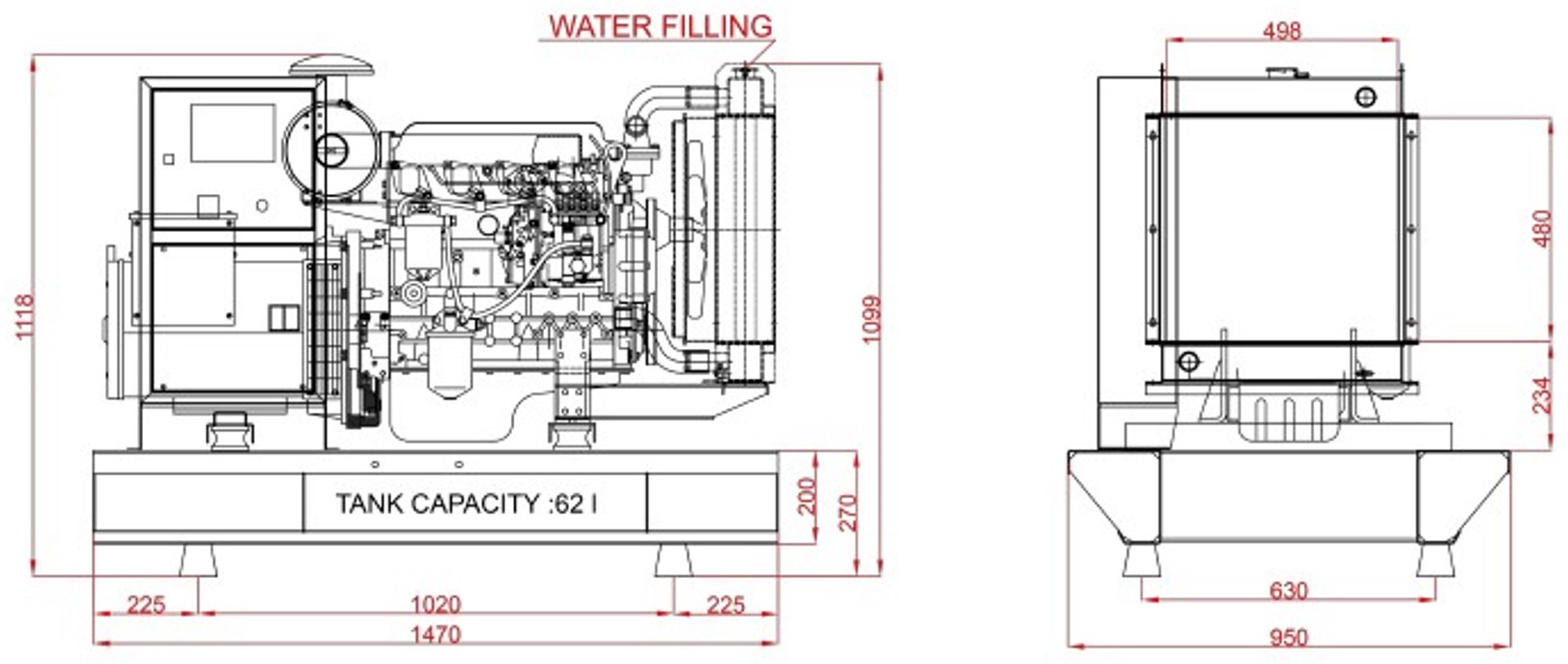 Дизелов Генератор 33kVA, KJ POWER модел KJT-33 4