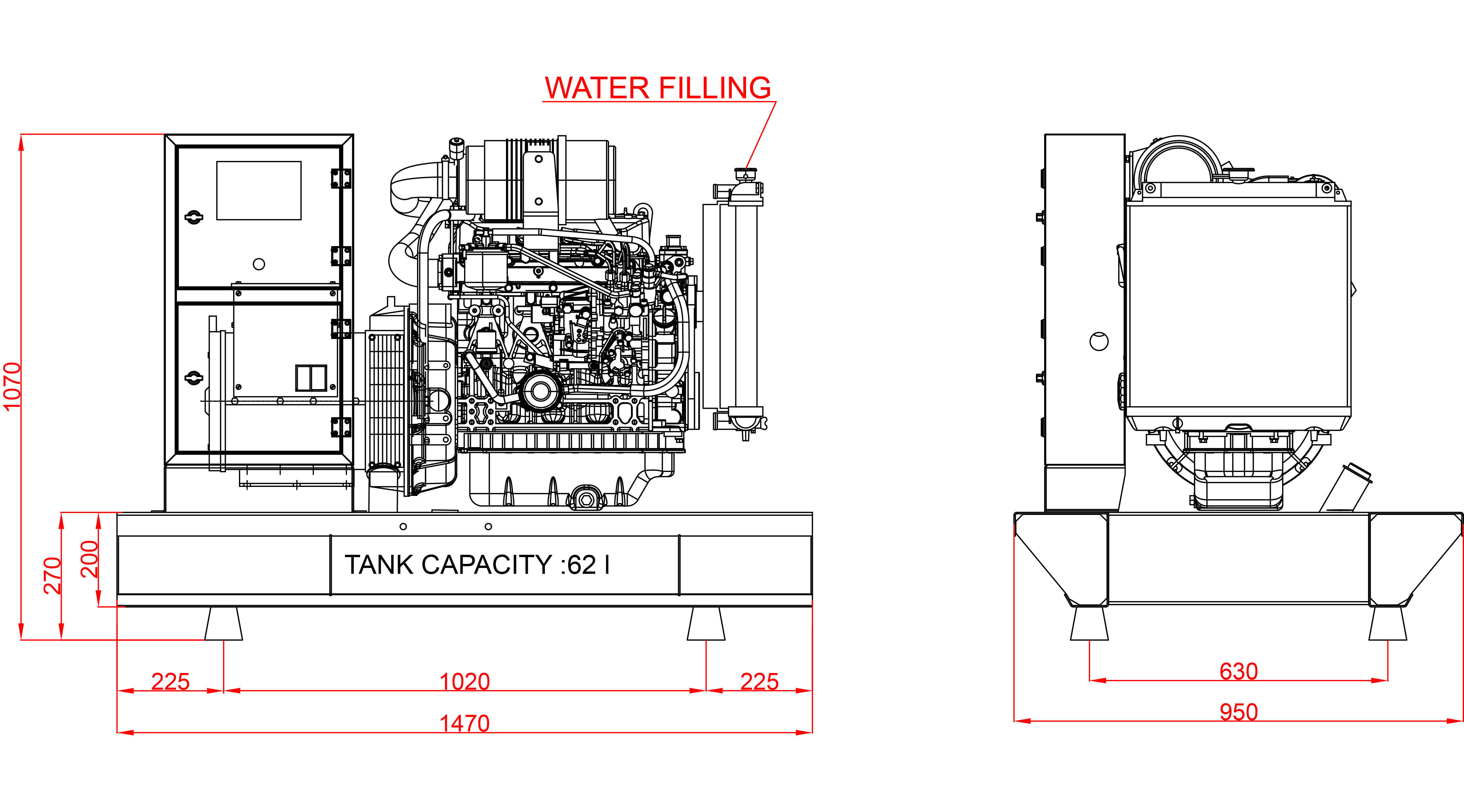 Дизелов Генератор 22 kVA, КJ POWER модел KJY-22 4