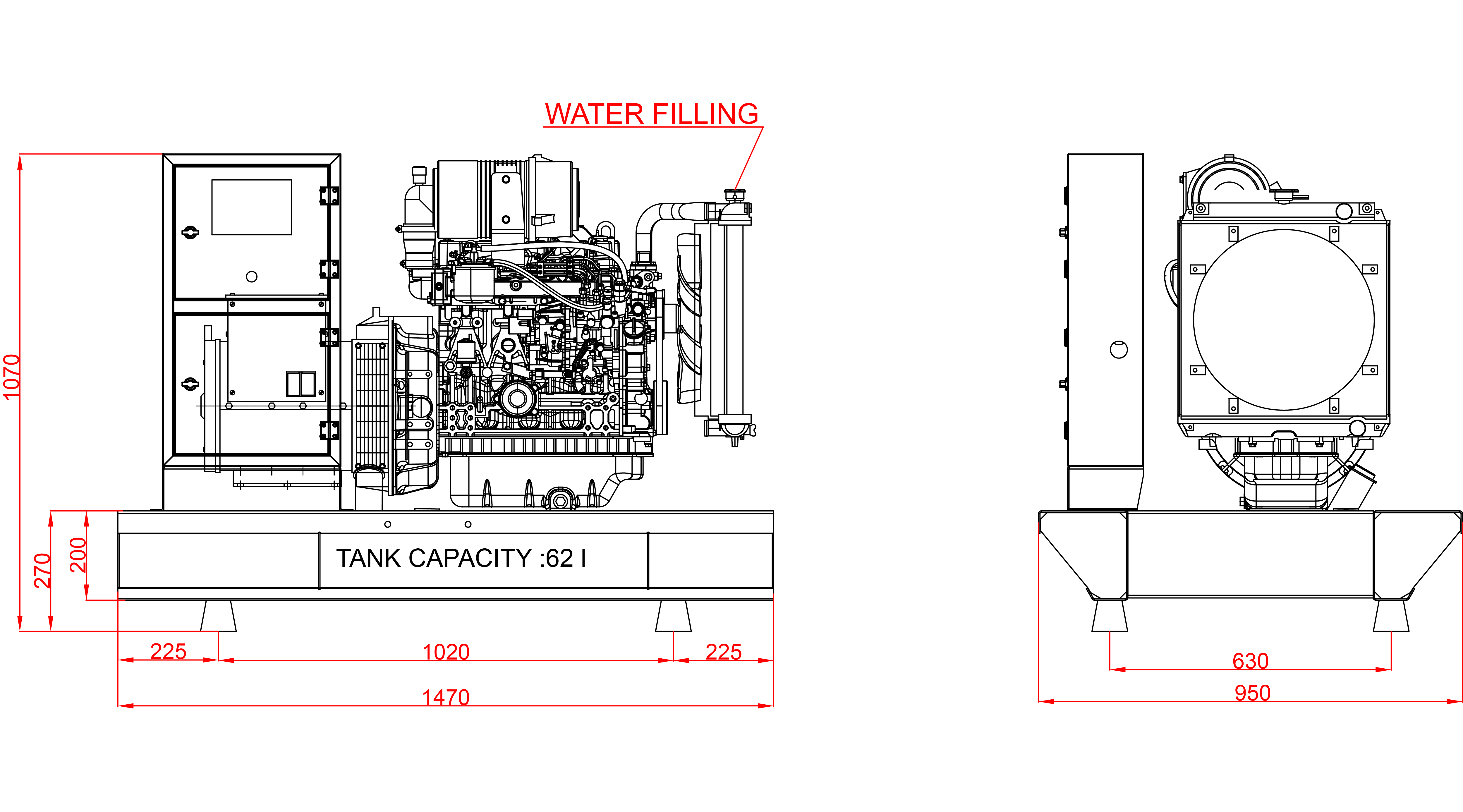 Дизелов Генератор 19 kVA, КJ POWER модел KJY-19 4