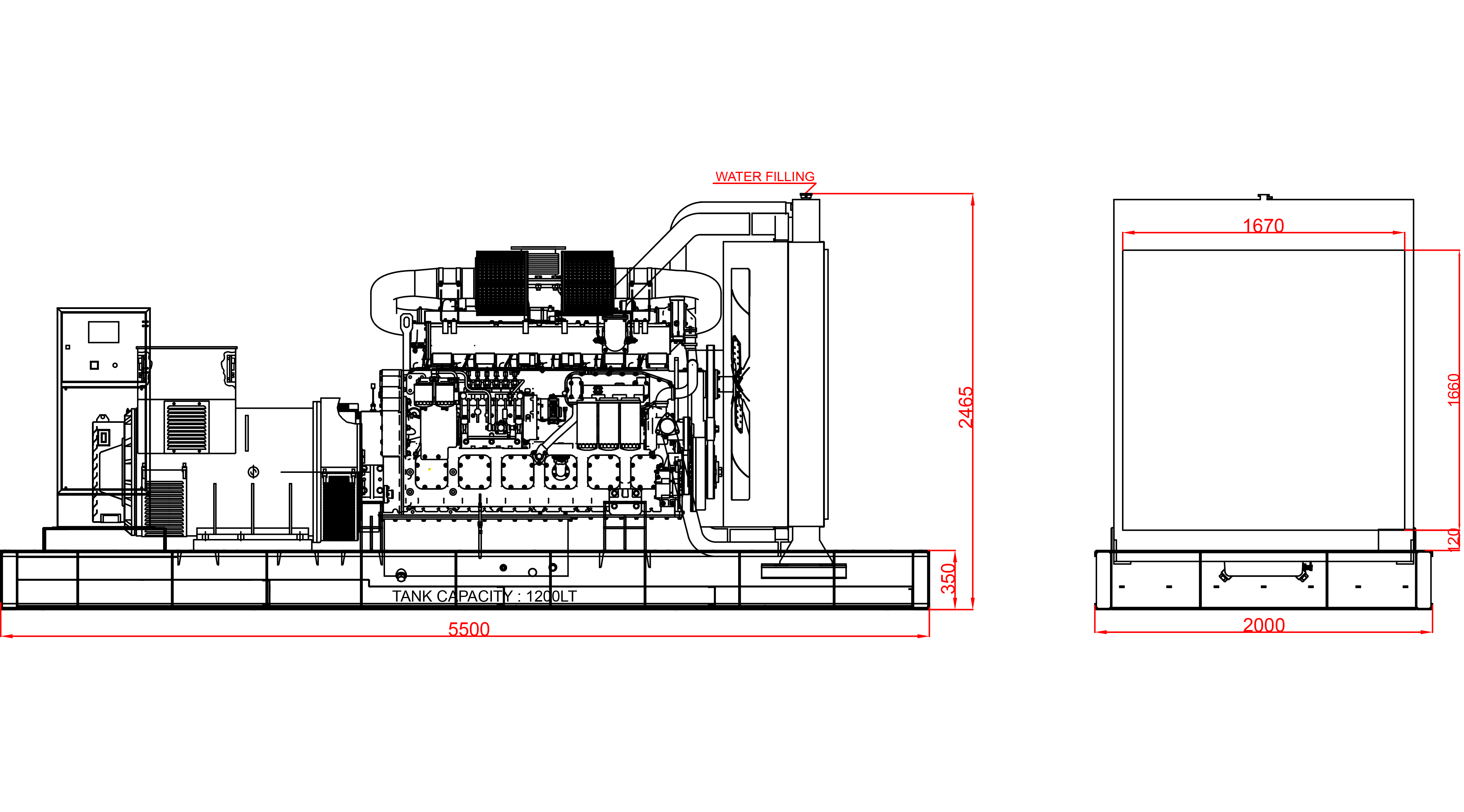 Дизелов Генератор 1010kVA, KJ POWER модел KJS-1010 4