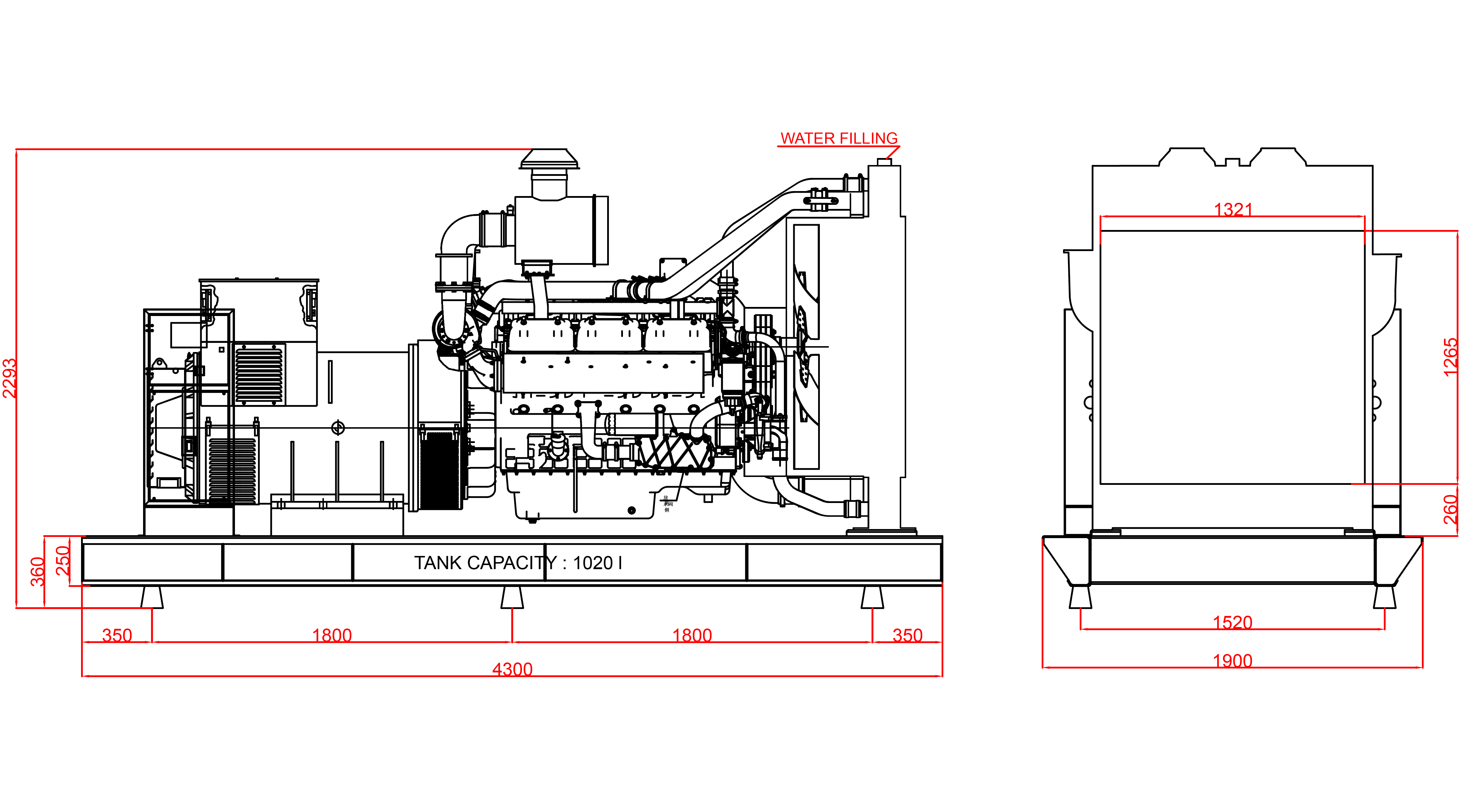 Дизелов Генератор 800kVA KJ POWER модел KJS-800 4
