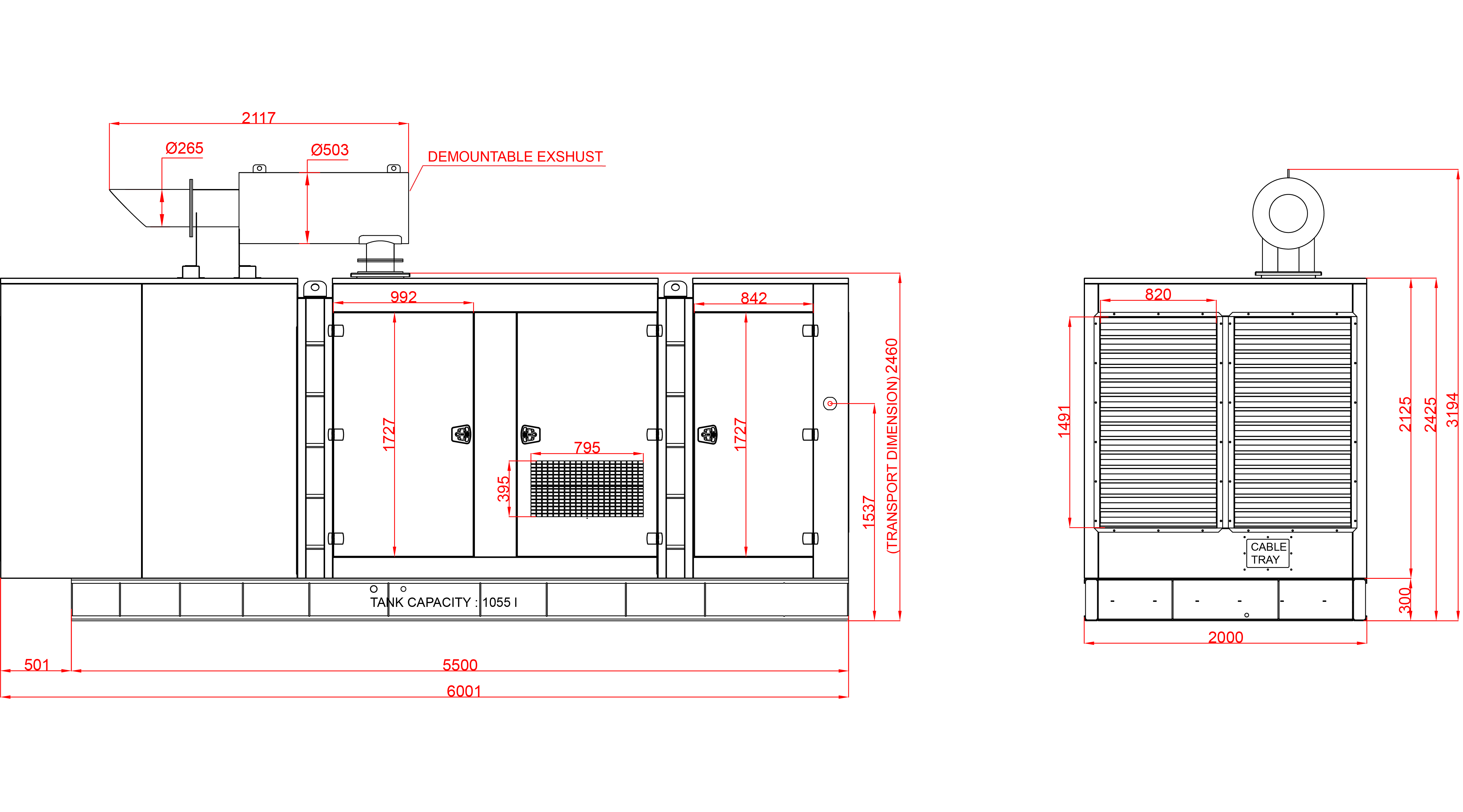 Дизелов Генератор 900kVA, KJ POWER модел KJS-900 3
