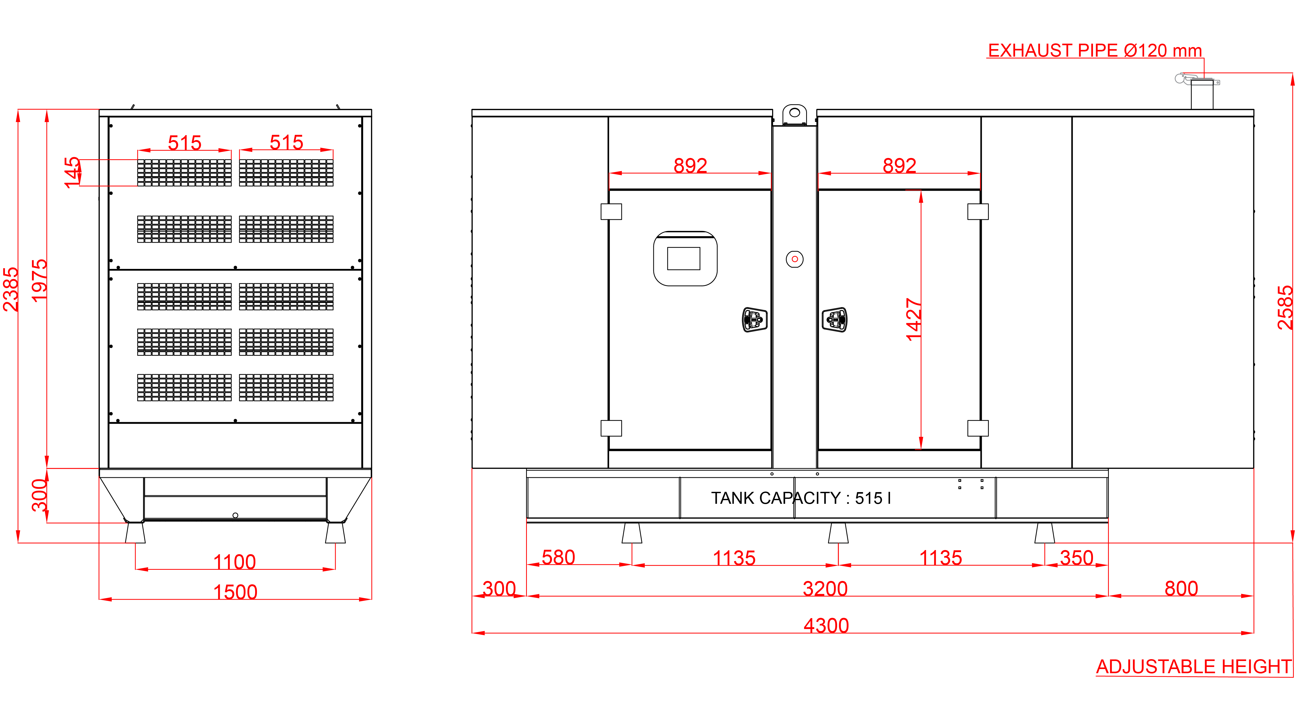 Дизелов Генератор 330kVA, KJ POWER модел KJV-330 3