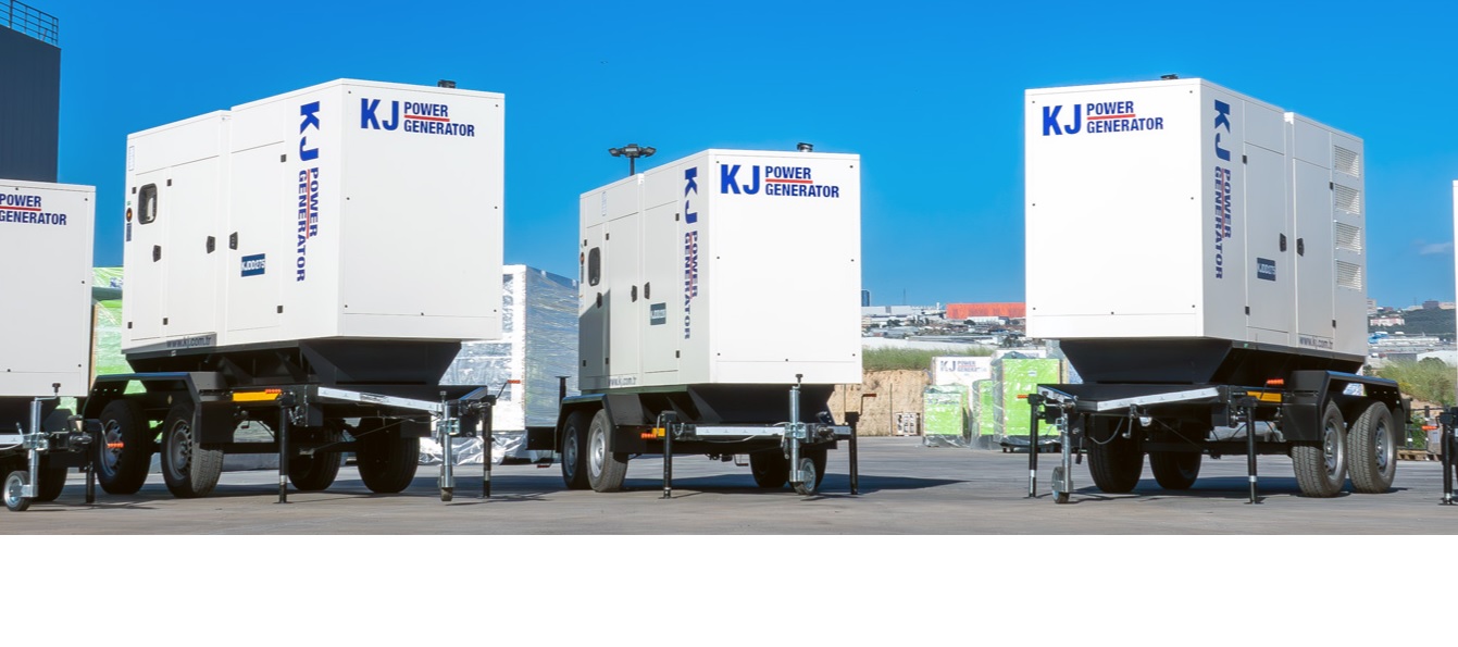 Мобилни Дизелови Генератои, Агрегати за ток KJ POWER