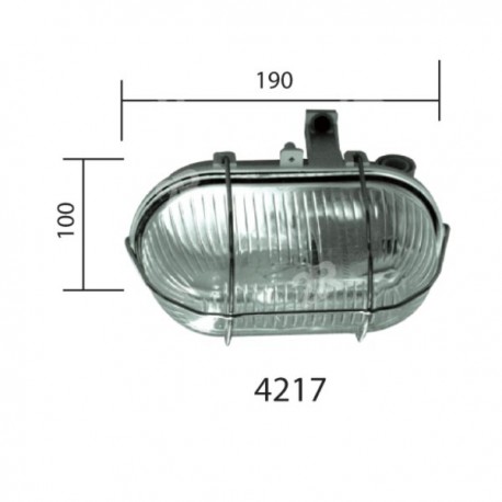 ВЛАГОЗАЩИТЕНА ПЛАФОНИЕРА OLA 1043A 4217-