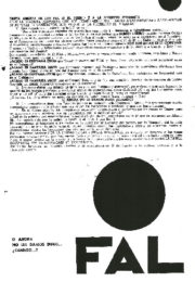 thumbnail of Carta abierta de las FAL al pueblo