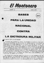 thumbnail of El Montonero 1977 N 13