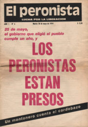 thumbnail of El Peronista Lucha por la Liberacion N 6