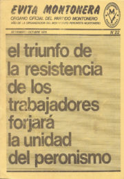 thumbnail of Evita Montonera 22