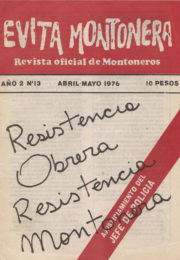 thumbnail of Evita Montonera n 13