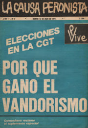 thumbnail of La Causa Peronista N 2
