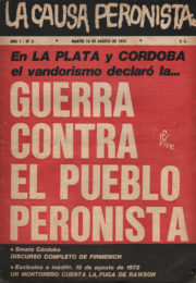 thumbnail of La Causa Peronista N 6