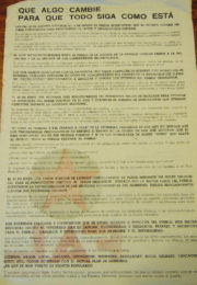 thumbnail of Que algo cambie para que todo siga como esta