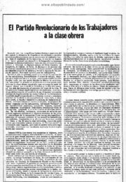 thumbnail of 1970 febrero. El PRT a la clase trabajadora