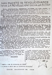 thumbnail of 1972 agosto. Han muerto 16 revolucionarios