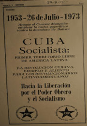 thumbnail of 1973 agosto. Solicitada. Cuba Socialista