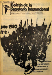 thumbnail of 1980. Boletin Secretaria Internacional N 2