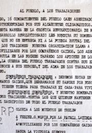 thumbnail of Al pueblo a los trabajadores