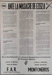 thumbnail of Ante la masacre de Ezeiza