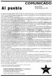 thumbnail of Comunicado. 25-10-1974