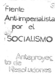 thumbnail of Documentos del VI Congreso