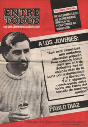 thumbnail of Entre Todos N 33. 1987 septiembre 1 quincena. Cordoba