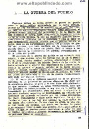 thumbnail of La Guerra del Pueblo. Angel Bengoechea